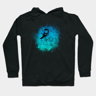 The Deranged King (Aqua) : A Fantasy Character Hoodie